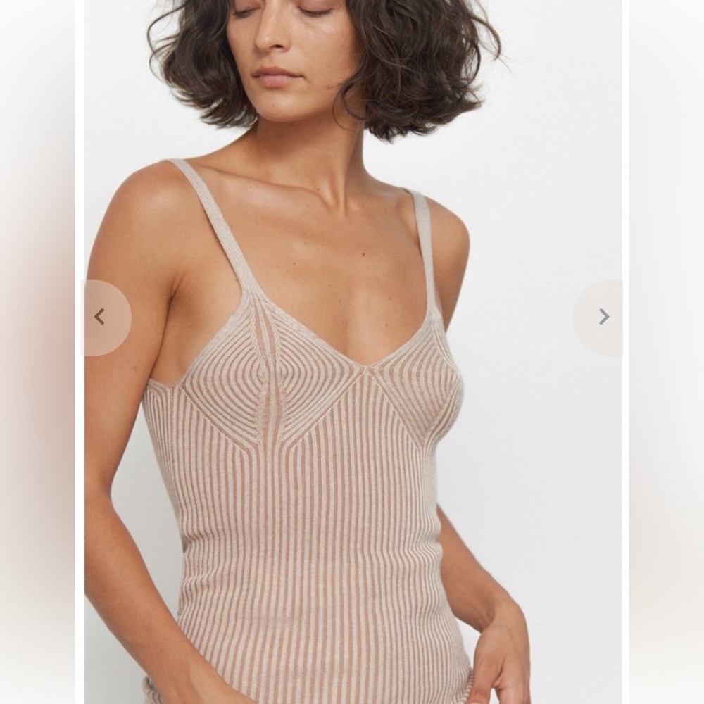 Mara Hoffman Tia sweater tank size small.